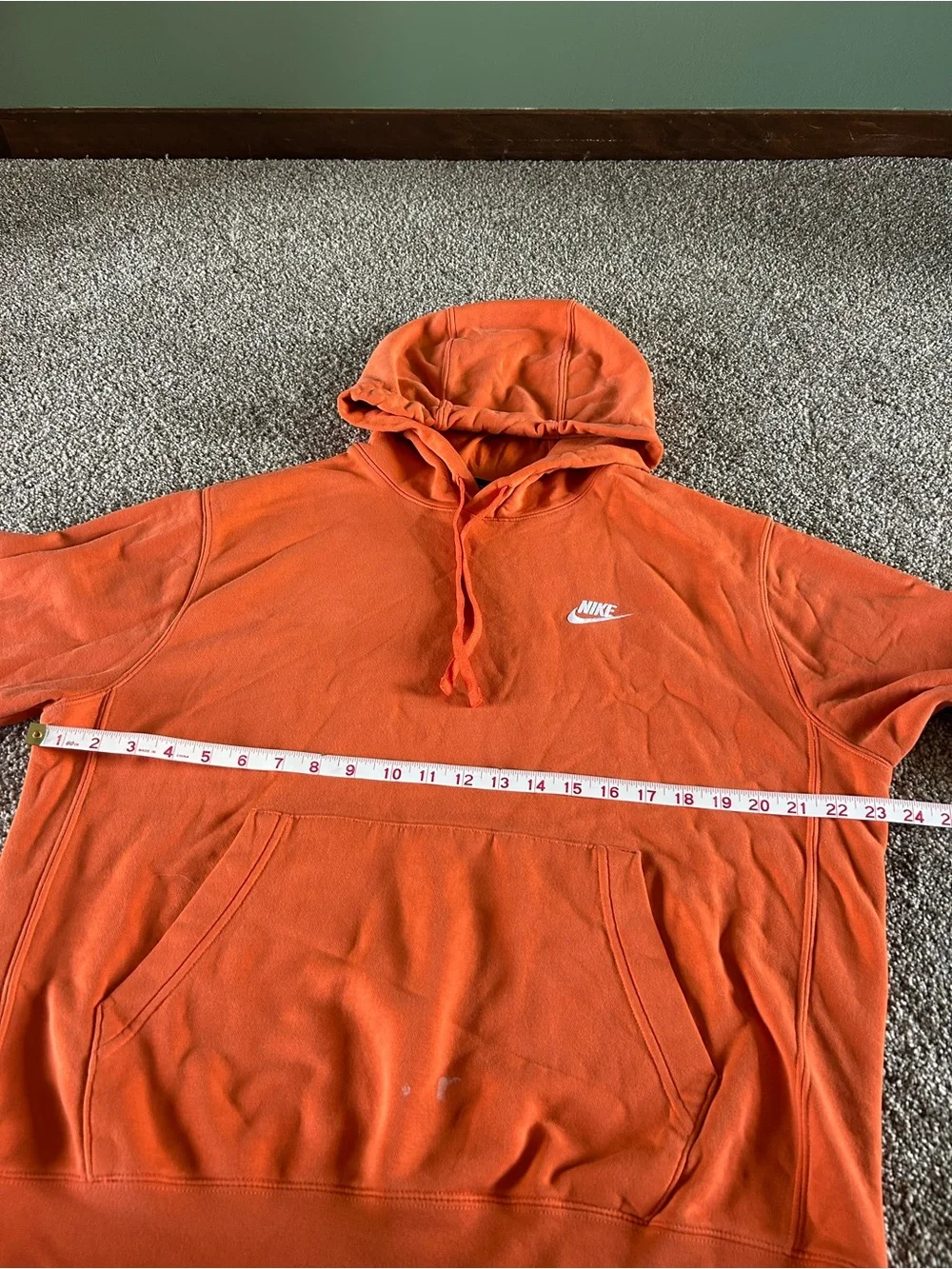 [Nike] Orange Hoodie Men’s
